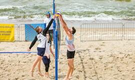 Olimpinės dienos sūkuryje paaiškėjo Lietuvos paplūdimio tinklinio studentų čempionai