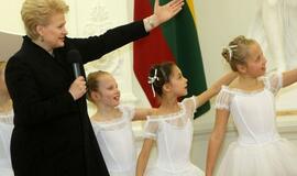 Muzika prezidentės Dalios Grybauskaitės ausims
