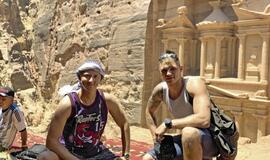 Sergejus Maslobojevas-Kuvalda vyriškai atostogavo Jordanijoje