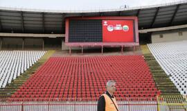 Serbija sutriuškino Lietuvos futbolo rinktinę