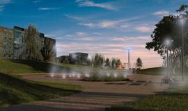 Siūlomi pokyčiai Neringos skvere tenkina ne visus