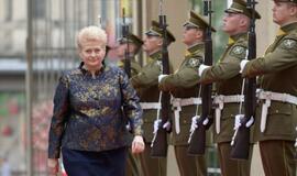 Inauguracijoje D. Grybauskaitė nustebino elegancija