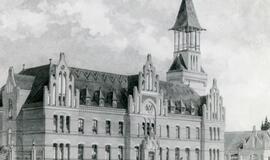 Klaipėdos akvarelės: namai ir žmonės (588)