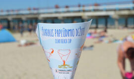 Palangoje - švaraus paplūdimio dėžutės