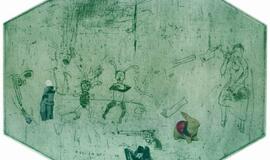 Baroti galerijoje - Eglės Vertelkaitės grafikos darbų paroda