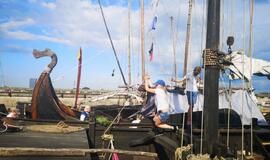 „Dangės flotilė“ vyko prieš vėją