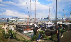 „Dangės flotilė“ vyko prieš vėją