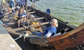 „Dangės flotilė“ vyko prieš vėją