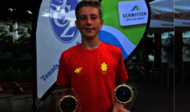 Klaipėdietis Edas Butvilas žibėjo teniso turnyre Austrijoje