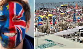 Olandai planuoja didelę „Brexit“ šventę paplūdimyje