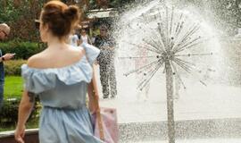 Orai: vasarai iškeliaujant temperatūra šoktels iki +30 laipsnių