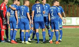 „Palangos“ futbolininkai po 11 m baudinių serijos žengė į LFF taurės pusfinalį