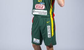 Vyrų rinktinės fotosesijoje – gera nuotaika