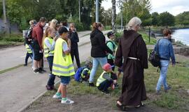 Dovana vaikučiams - po Danės upę vikingų valtimis