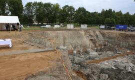 Klaipėdos futbolo mokyklos statybų pradžia