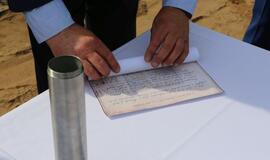 Klaipėdos futbolo mokyklos statybų pradžia