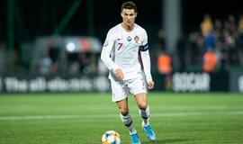 Cristiano Ronaldo vizitas LFF stadione: netikėtas mūsiškių smūgis ir keturi įvarčiai į Lietuvos vartus