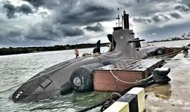 Į Klaipėdą atplaukė Vokietijos povandeninis laivas