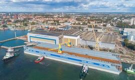 Paruošė darbui didžiausią Baltijos šalyse doką