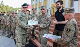 Lietuvos karininkas apie misiją Ukrainoje: sunku ne mums, o tiems, kas mūsų laukia