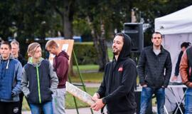 Klaviatūrų mėtymo čempionatas Klaipėdoje