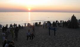 Baltijos šalių vienybės laužas