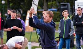 Klaviatūrų mėtymo čempionatas Klaipėdoje