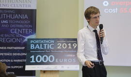 Uosto technologijų hakatone triumfavo Klaipėdos universiteto atstovai