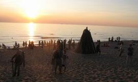 Baltijos šalių vienybės laužas