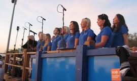 Baltijos šalių vienybės laužas