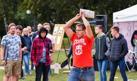 Klaviatūrų mėtymo čempionatas Klaipėdoje