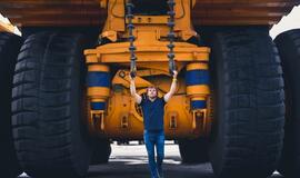 Pirmasis lietuvis, vairavęs didžiausią pasaulio savivartį. Kas jis?