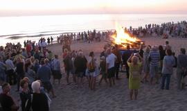 Baltijos šalių vienybės laužas