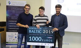 Uosto technologijų hakatone triumfavo Klaipėdos universiteto atstovai