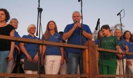 Baltijos šalių vienybės laužas