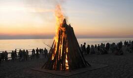 Baltijos šalių vienybės laužas