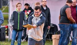 Klaviatūrų mėtymo čempionatas Klaipėdoje