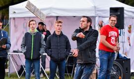 Klaviatūrų mėtymo čempionatas Klaipėdoje