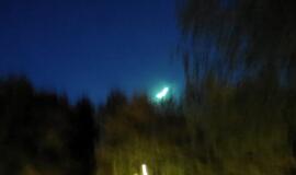 Pirmadienio vakarą virš Lietuvos nušvito įspūdingas ugnies kamuolys