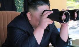 Šiaurės Korėja vėl atliko raketų bandymą
