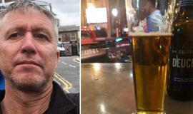 Už butelį alaus Mančesterio bare – 55 tūkst. svarų sterlingų