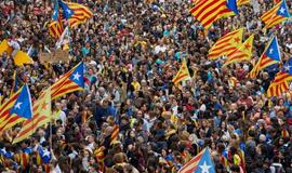 Barselonoje į gatves išėjo daugiau kaip pusė milijono žmonių