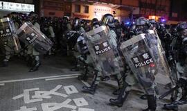 Per protestus Honkonge sužalota daugiau nei 30 žmonių