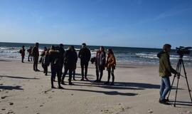 Ruoniukų paleidimas į Baltijos jūrą