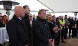 Naujo logistikos centro statybų pradžia