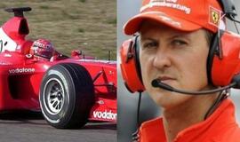 Aukcione Abu Dabyje bus parduodamas M. Schumacherio „Ferrari“ bolidas