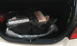 Kretingos rajono gyventoja - kontrabandininkė