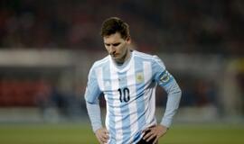 L. Messi įvartis lėmė Argentinos pergalę prieš brazilus