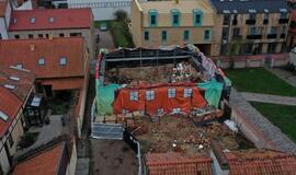 Nustatyta nugriautam Daržų g. 14 statiniui padaryta žala