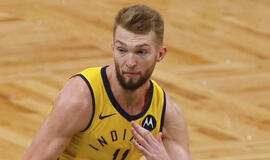 Po traumos sugrįžęs Domantas Sabonis pakartojo asmeninį NBA rekordą